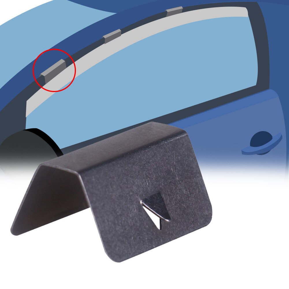 Deflector de viento de 8 Uds. Para coche Heko G3, Clip de retención estable de Metal, , duradero, fácil de instalar