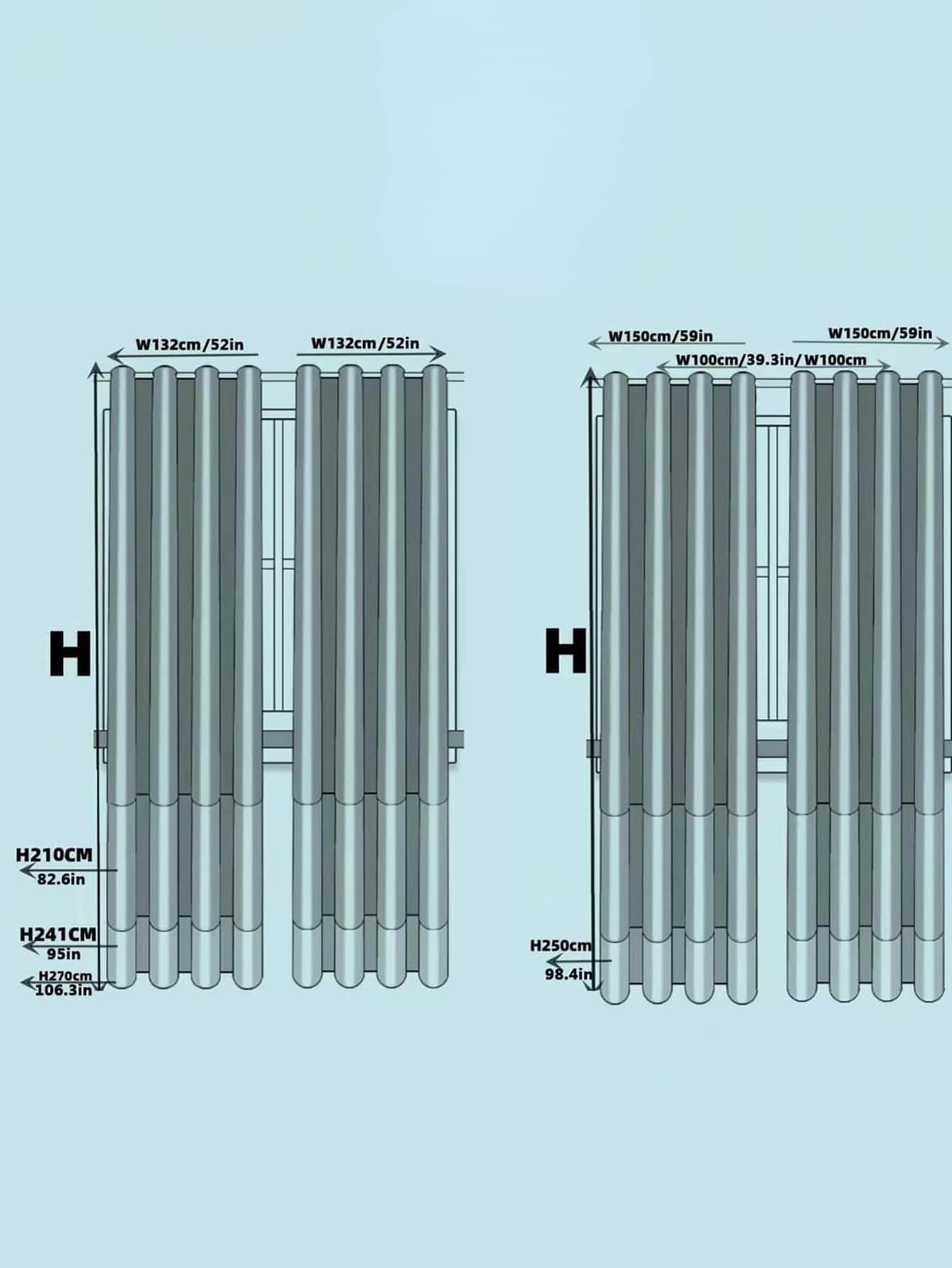 Modern Country Style Cortinas, Sala e Quarto, americano, 1Pc