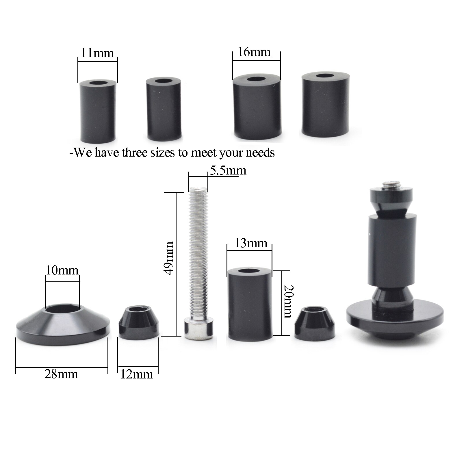 Universal Motorcycle Handlebar CNC Handle Bars Ends Hand Grips For YAMAHA Virago 535 Honda Shadow 600 VTX 1300 Rebel Kawasaki