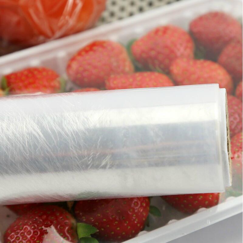 30cmWidth Transparent Plastic Wrap Food Cling Film Kitchen Supermarket Packaging Home Microwave Kitchen Multifunction Household
