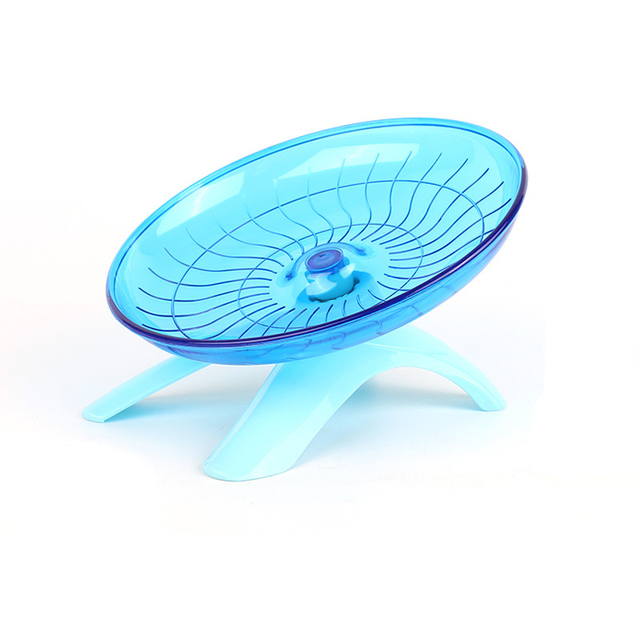 Roda de corrida para hamster de animais de estimação, disco voador mudo, eixo de aço, brinquedos, gaiola, acessórios para hamster de animais pequenos: Castanho escuro