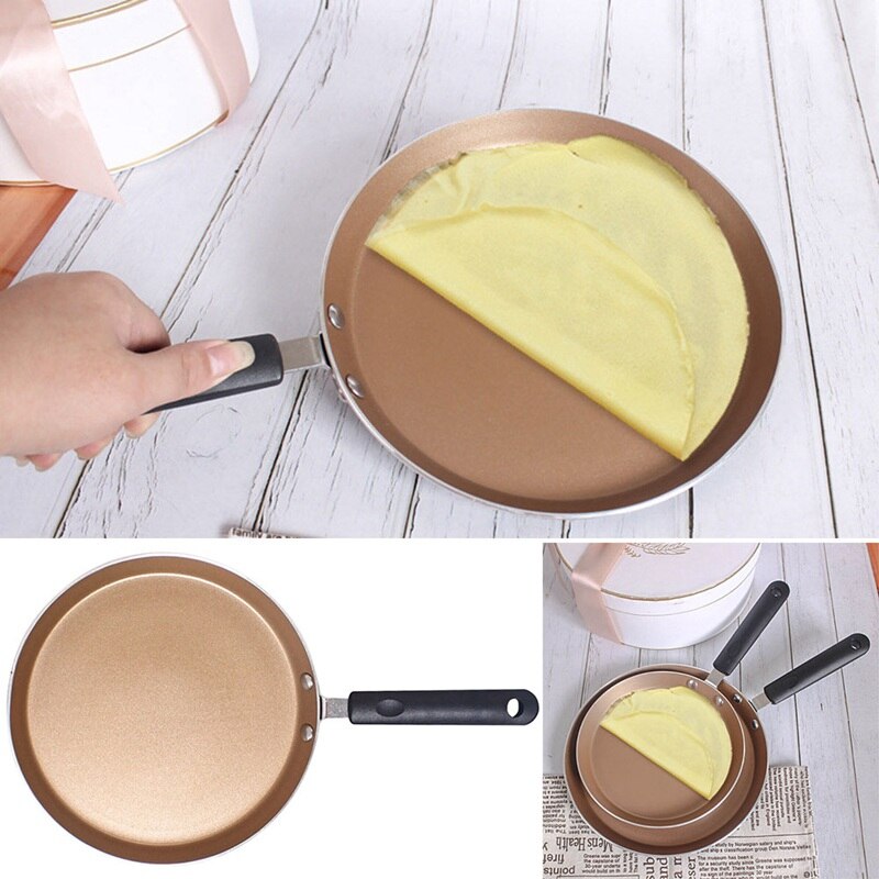 Non-stick frying pan copper red frying pan ceramic induction safety non-stick frying pan