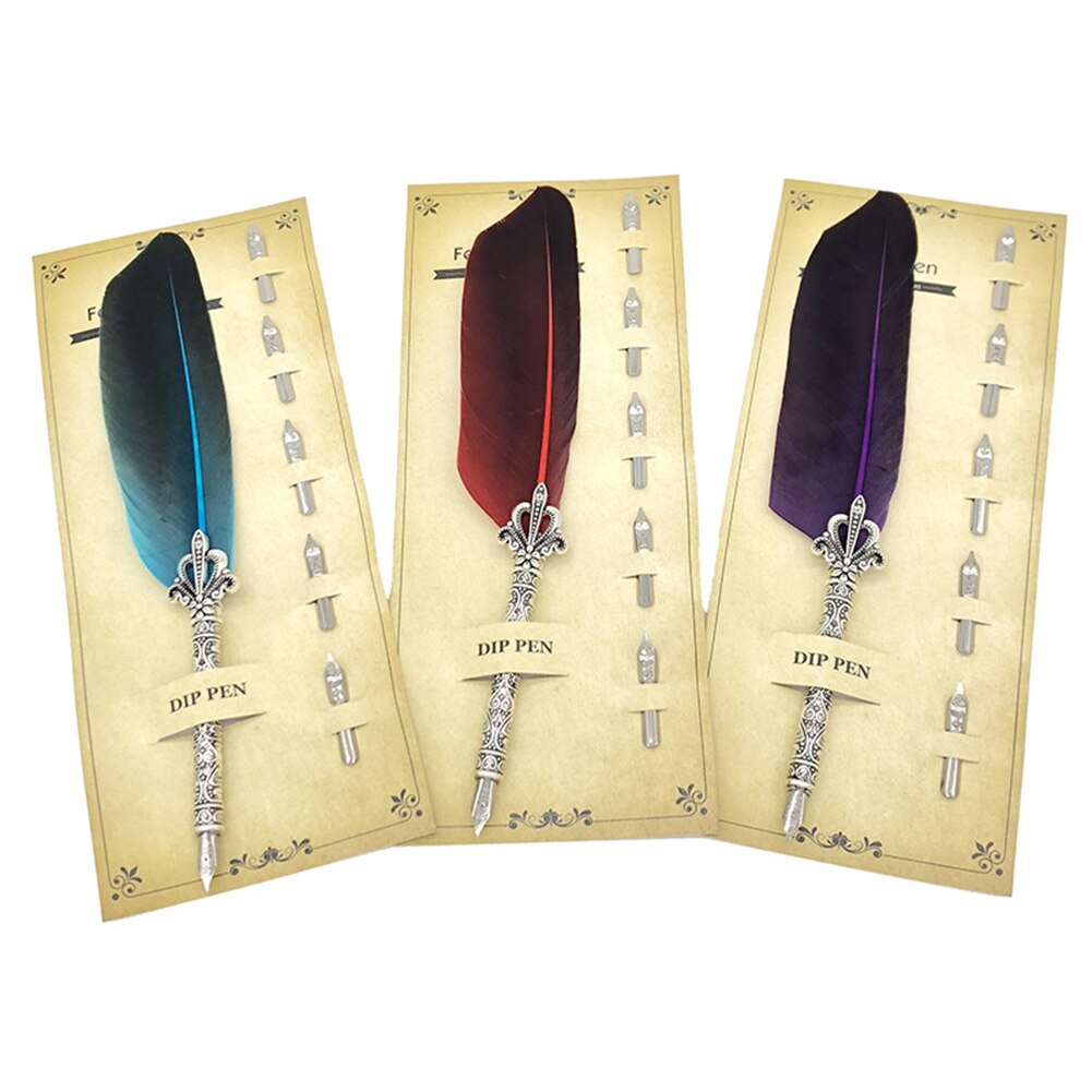 Vintage Plume Plume Stylo Plume Calligraphie Papeterie