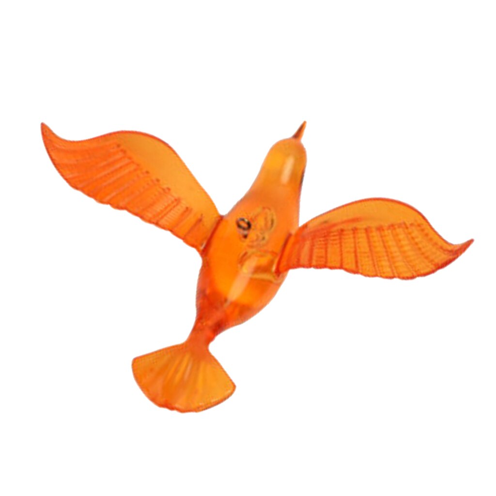 Oiseau volant mignon, plafond de fenêtre suspendu, décoration de mariage de: Orange L