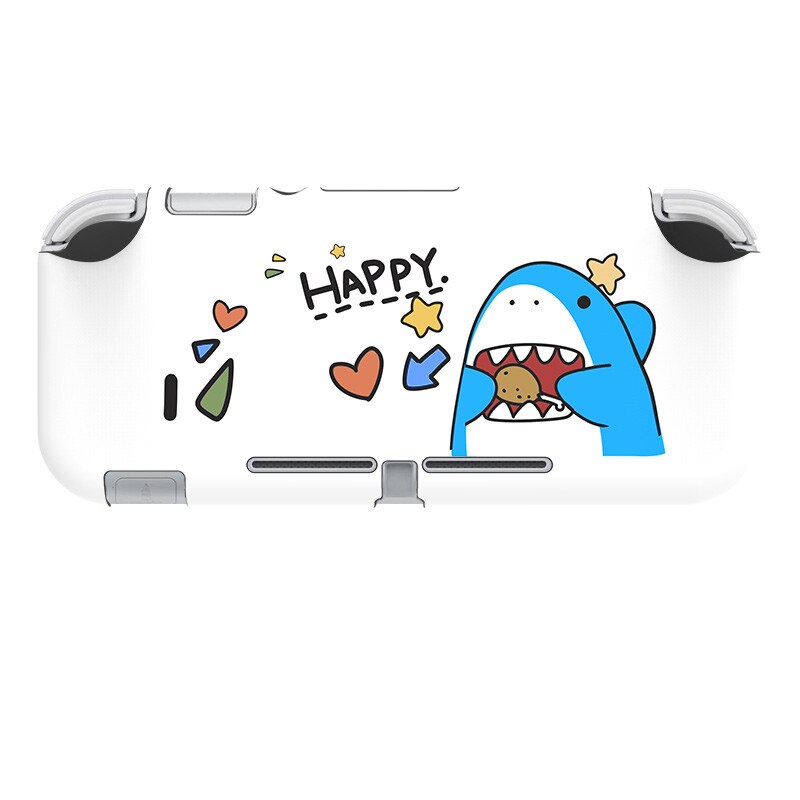 Cute Cartoon Switch Protective Shell TPU Hard Cover Shell NS Lite Anti-fall Painted Sleeve Case For Nintendo Switch Accessories: 5 Switch Lite