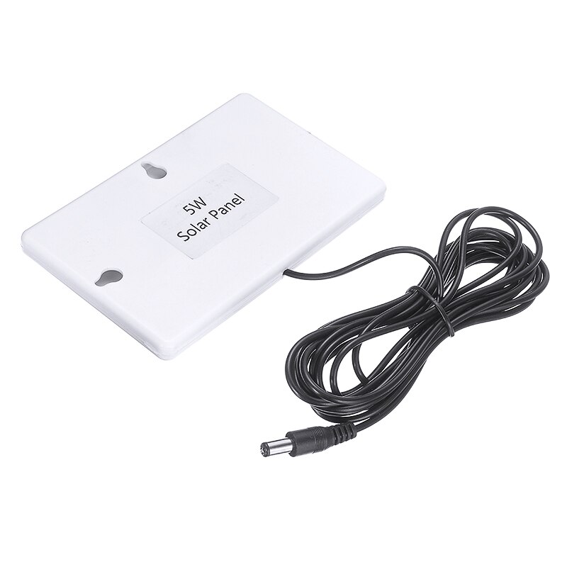 Panneau solaire en polysilicium 6V 5W, Power Bank, Portable, tablette, téléphone, chargeur, dispositif de sortie pour Camping en plein air, randonnée