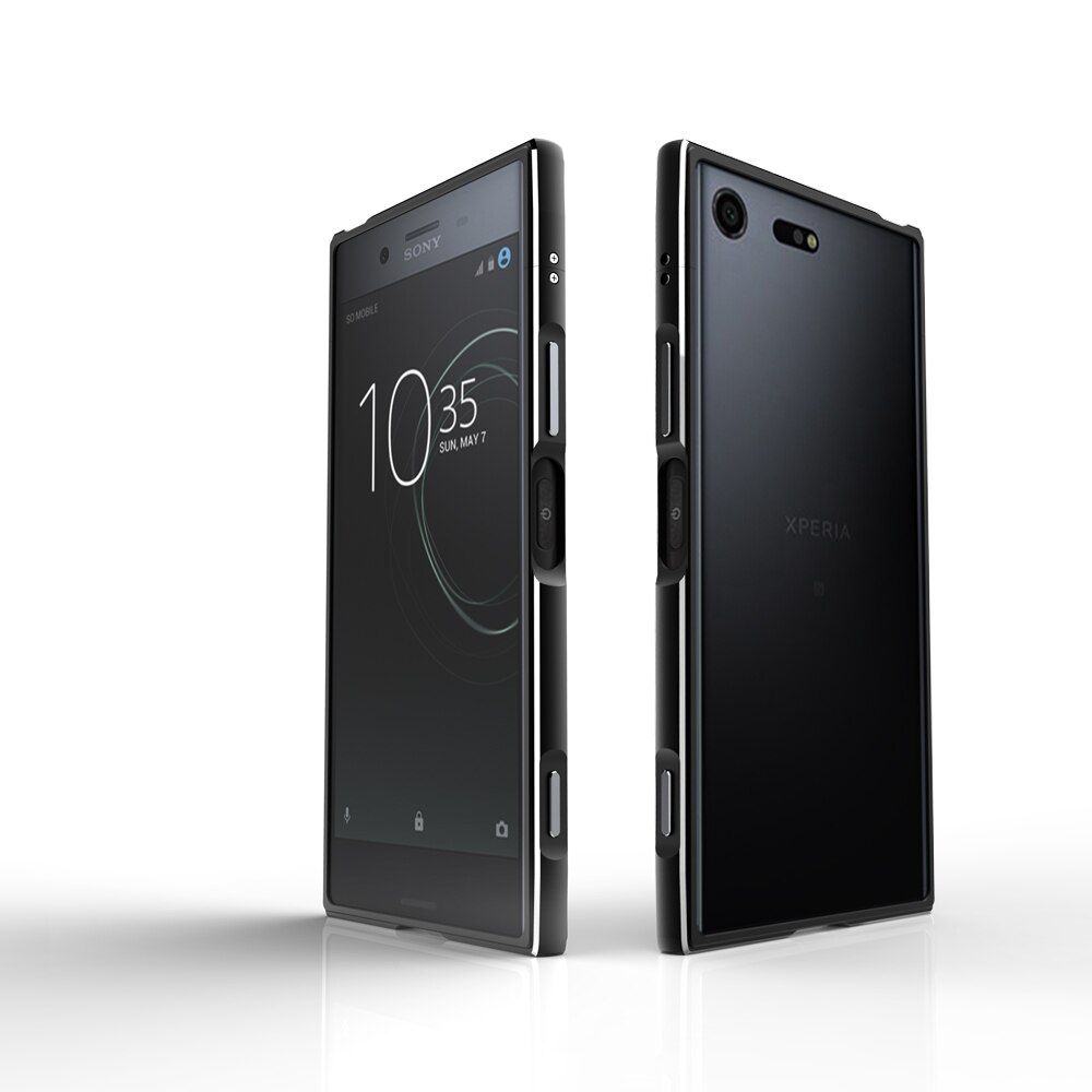 Étui en métal de luxe CELFONE pour Sony Xperia XZ pare-chocs Premium E5563 cadre en aluminium d'origine en métal pour Sony XZ Premium XZP 5.5 étui