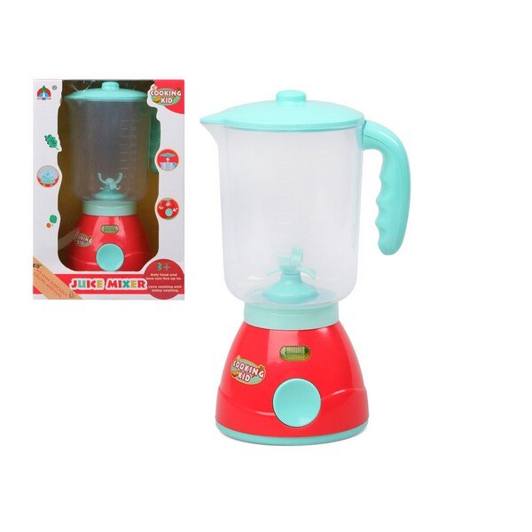Taza batidora chico de cocina rojo azul
