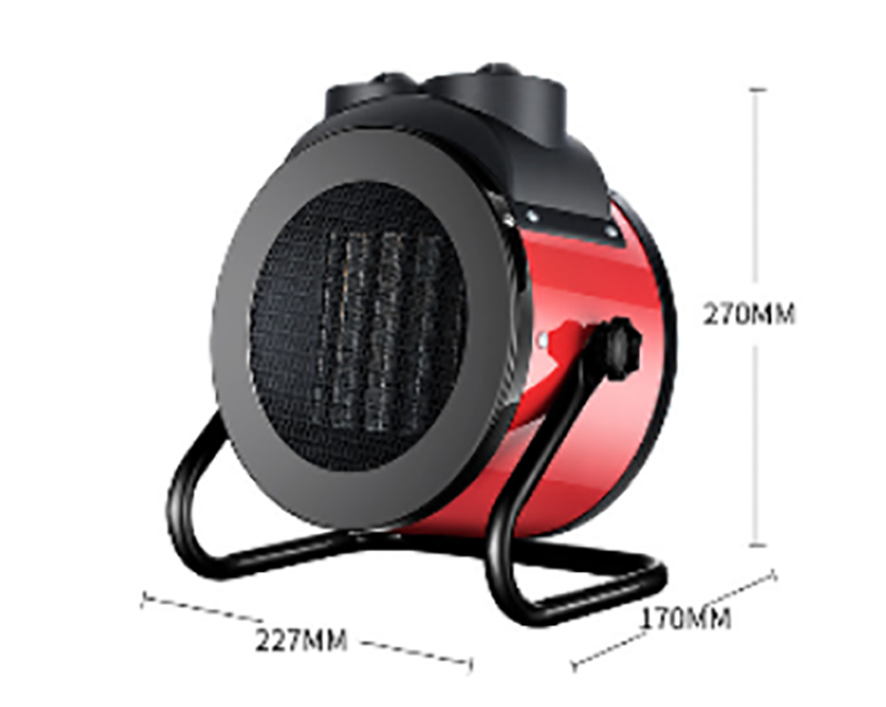Mechanische Drehschalter Heizung Industrie Heizung High Power Heizung Drei-geschwindigkeit Einstellbar Geschwindigkeit Heizung Keramik Heizung: 3000W Red / US