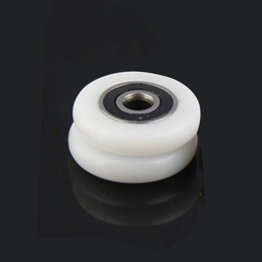 10Pcs 23Mm 25Mm 27Mm Bad Kast Slide Deur Wiel Garderobe Douche Lager Roller Vervanging Abs badkamer Gate Accessoires