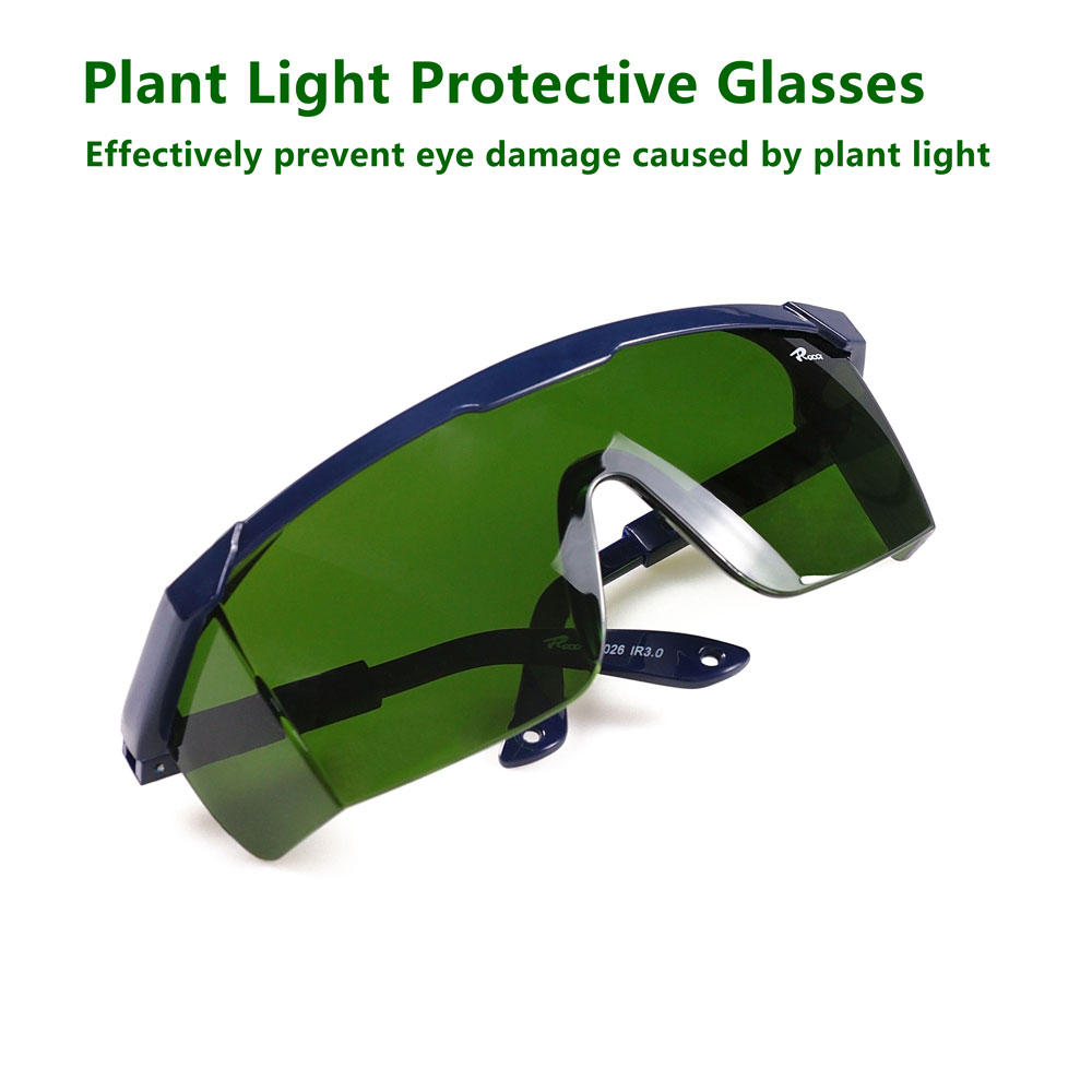 Uv polariserende beskyttelsesbriller led vokse værelse briller til led vokse lys vokse telt drivhus hydroponics plante øje pr