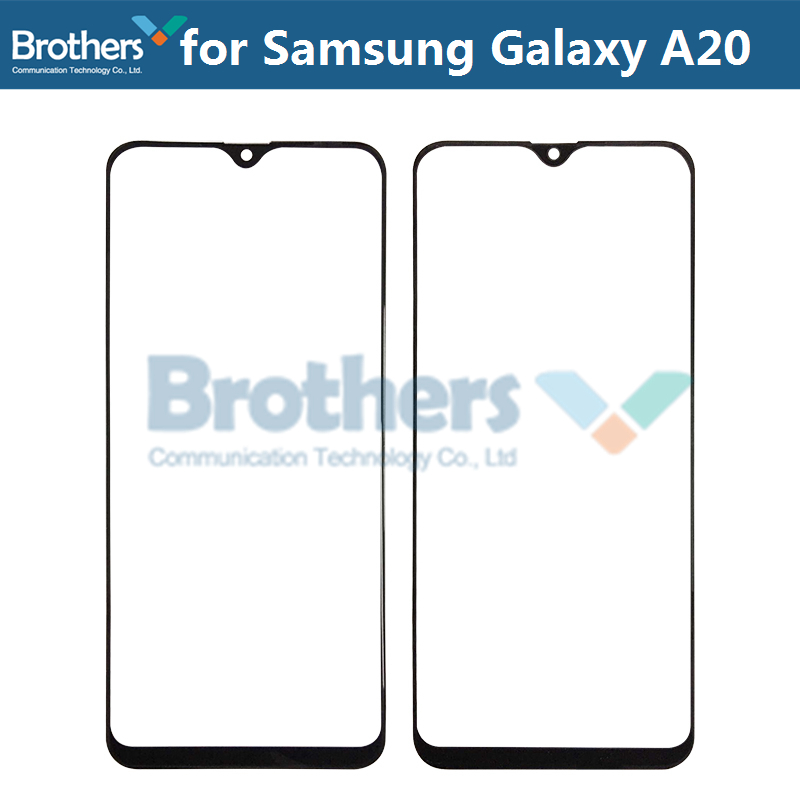 Lente de Cristal exterior para Samsung Galaxy A10, A20, A30, A40, A50, A60, A70, A90, pantalla táctil, cristal frontal LCD de repuesto