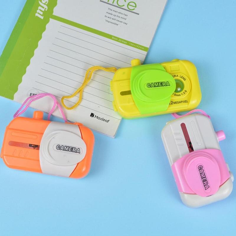 1pc Funny Projection Camera Kid Toy Muilti Animal Pattern Candy Light Toy Children Educational Projection Color Study K0F5
