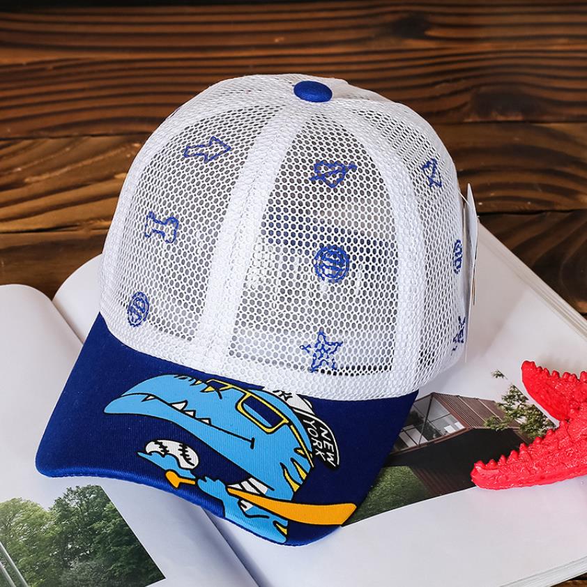 Doitbest malla completa niño gorra de béisbol transpirable de verano delgada Hip Hop protector solar niños sombreros chicos chicas sombrero gorras snapback gorras