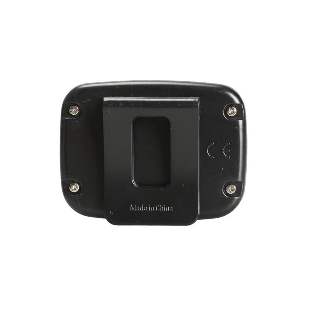 Black Portable Multi-functional Lcd Display Digital Outdoor Pedometer Equipment Steps Calorie Counter Distance Sports Walki H0R8: Default Title