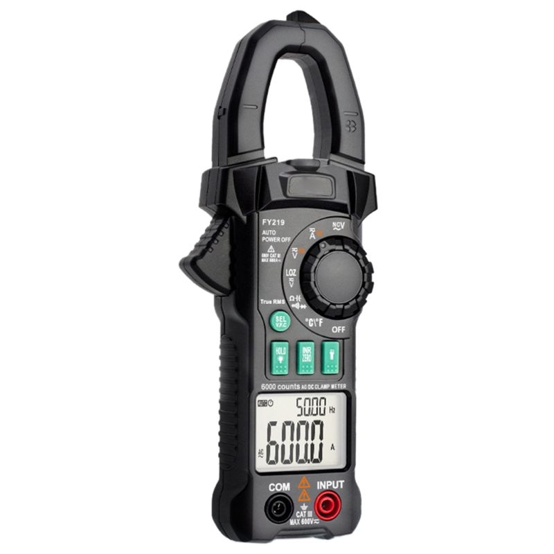Clamp Meter Multimeter Dual Display Digital Ammeter Voltage Current Tester Tools