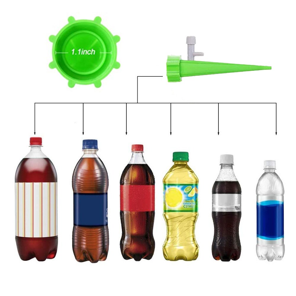 Automatisk droppbevattning bevattningssystem vattning spik hushåll automatisk vattnare enhet trädgårdsväxter blombevattningssatser