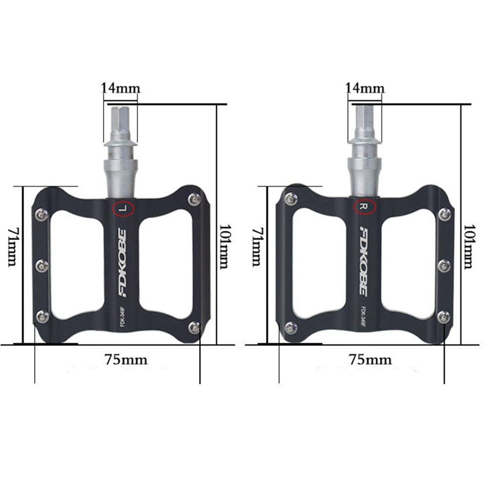 Bicycle quick release pedals Aluminum alloy pedals for road folding bikes Bearing bicycle accessories pedals