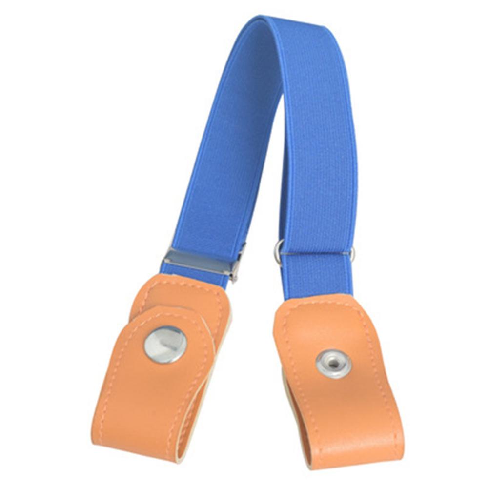 Elastische Riem kinderen Canvas Riem Mode Stretch Gesp-Gratis Fit Onzichtbare Riem ремень детский ремень без пряжки #4B23