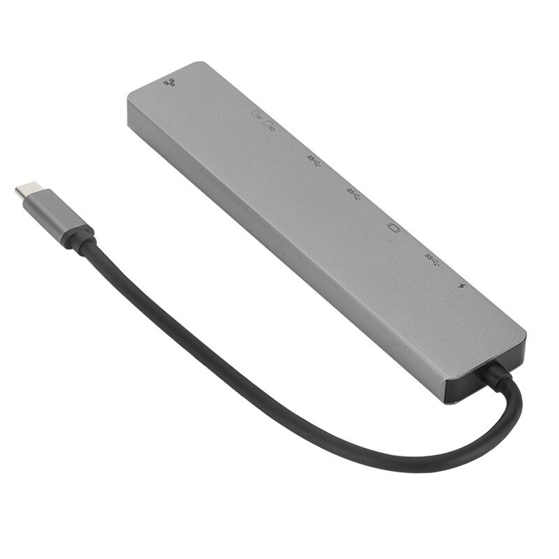 8 en 1 Hub Usb tipo C con 4K Hdmi Usb C a Gigabit Ethernet Rj45 adaptador Lan para Pro Thunderbolt 2 cargador Usb-C puerto Si