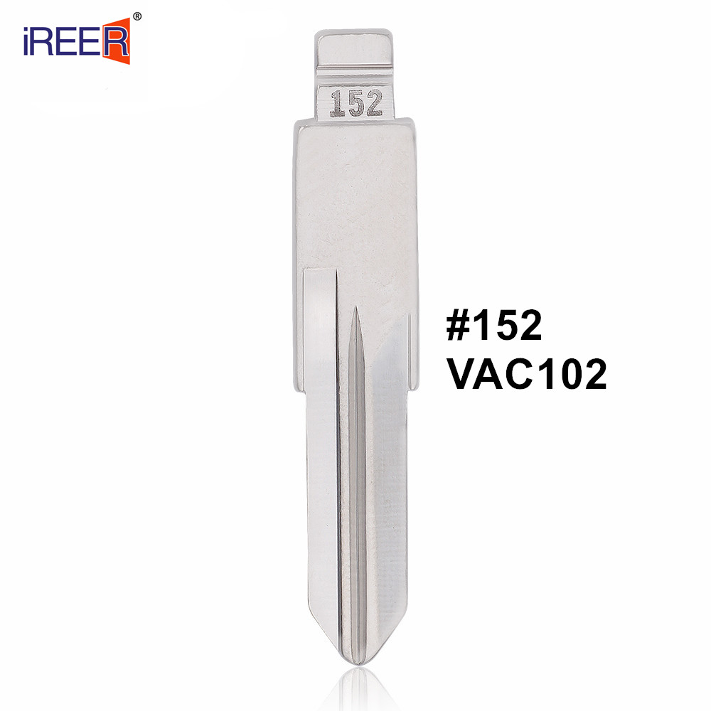 Remote Key Blade KD VVDI Uncut Flip Blank LISHI VAC102 #152 For Renault Megan Dacia Clio Duster Replacement part