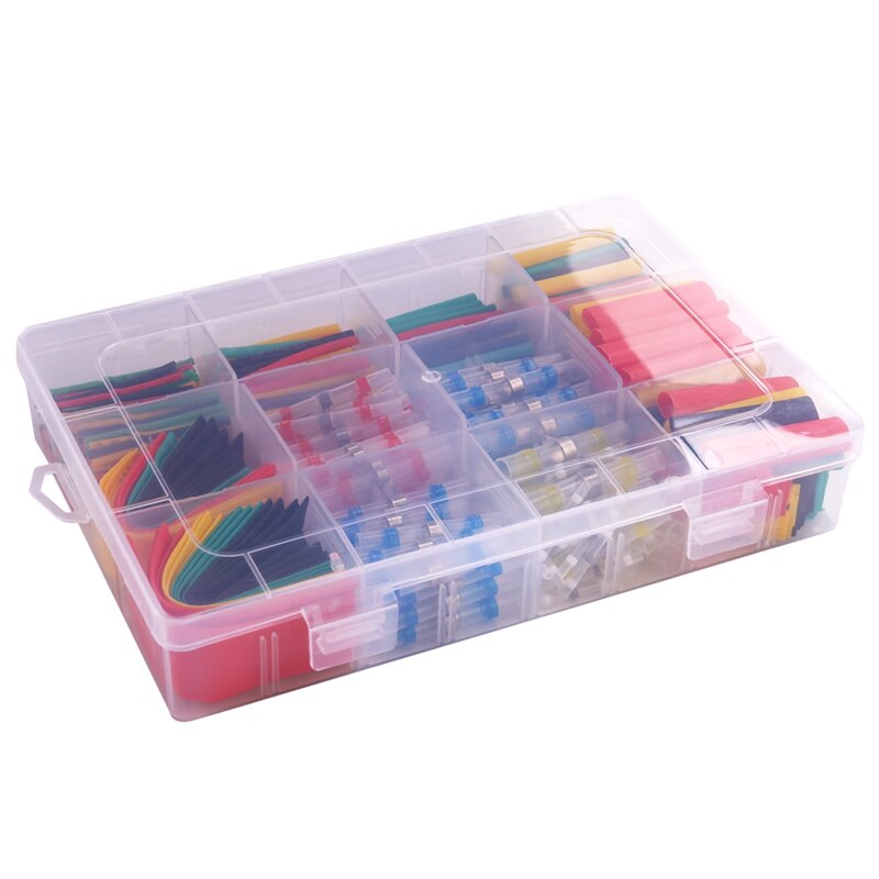 448Pcs Solder Seal Wire Connectors Waterproof &amp; Heat Shrink Tubing Butt Connectors And Shrink Tubes All In One Electrical,Boat A