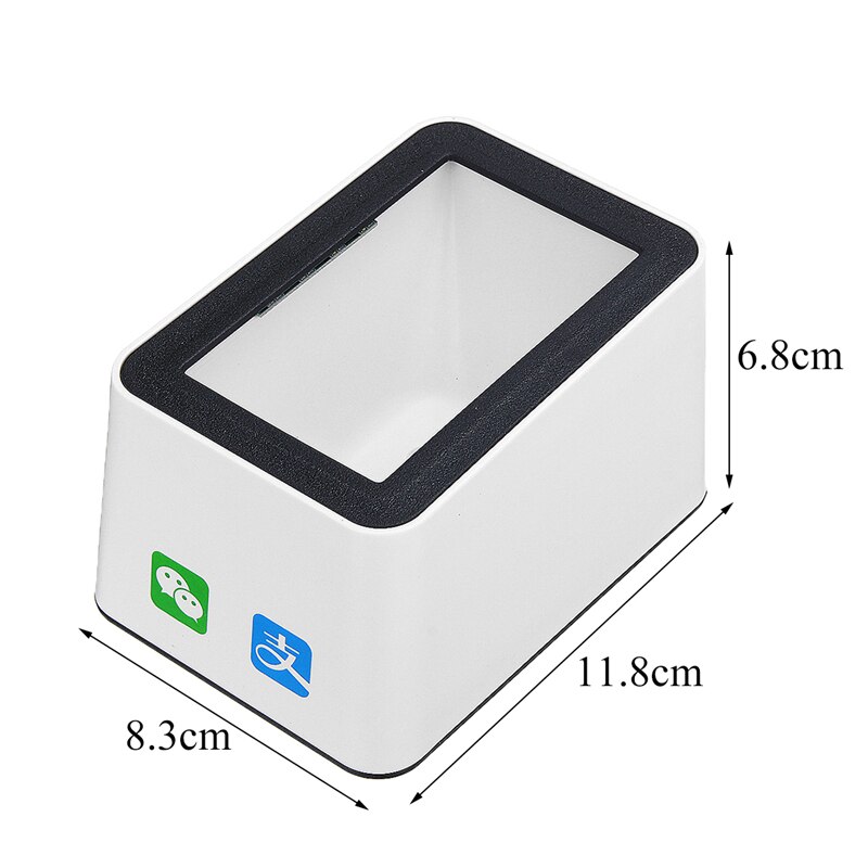 Scanhero Wired Barcode Scanner USB Scanning Hands-free Scan QR Code 1D 2D Code Reader for retail stores supermarkets