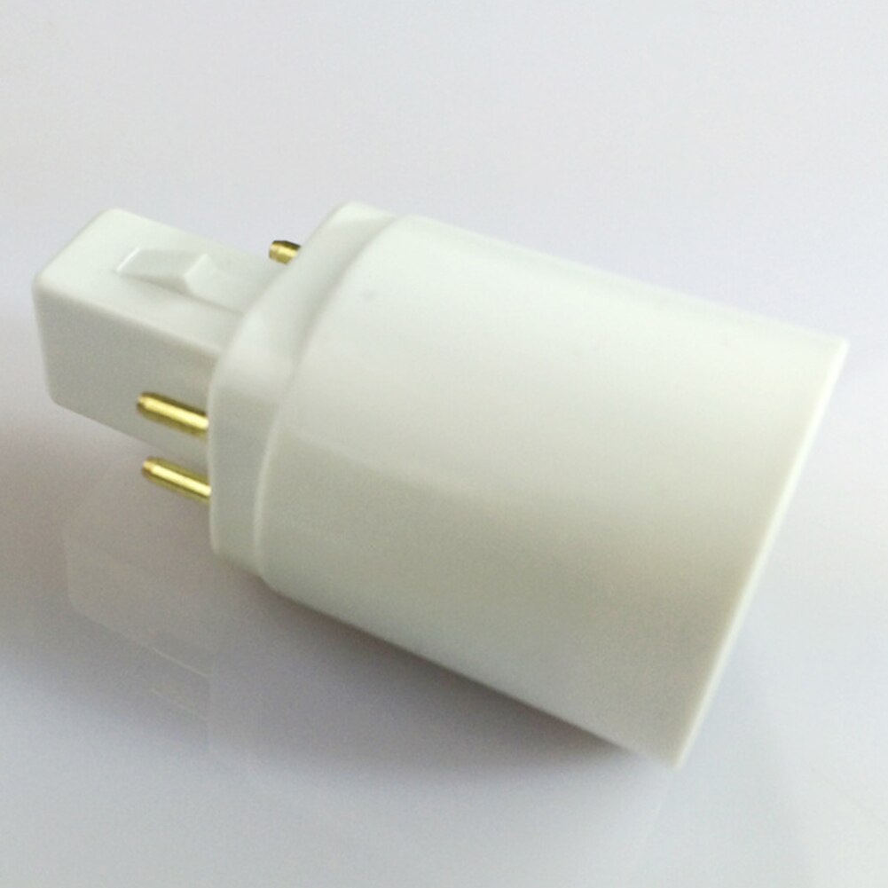 Home Plug 4 Pin For Bulb Converter Portable Lamp Holder Socket Adapter Travel Accessories Practical G24Q To E26/E27