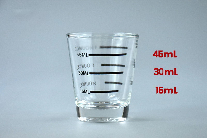 Glass bar measures bartender measuring cup cups bar spaghetti measuring cup glass
