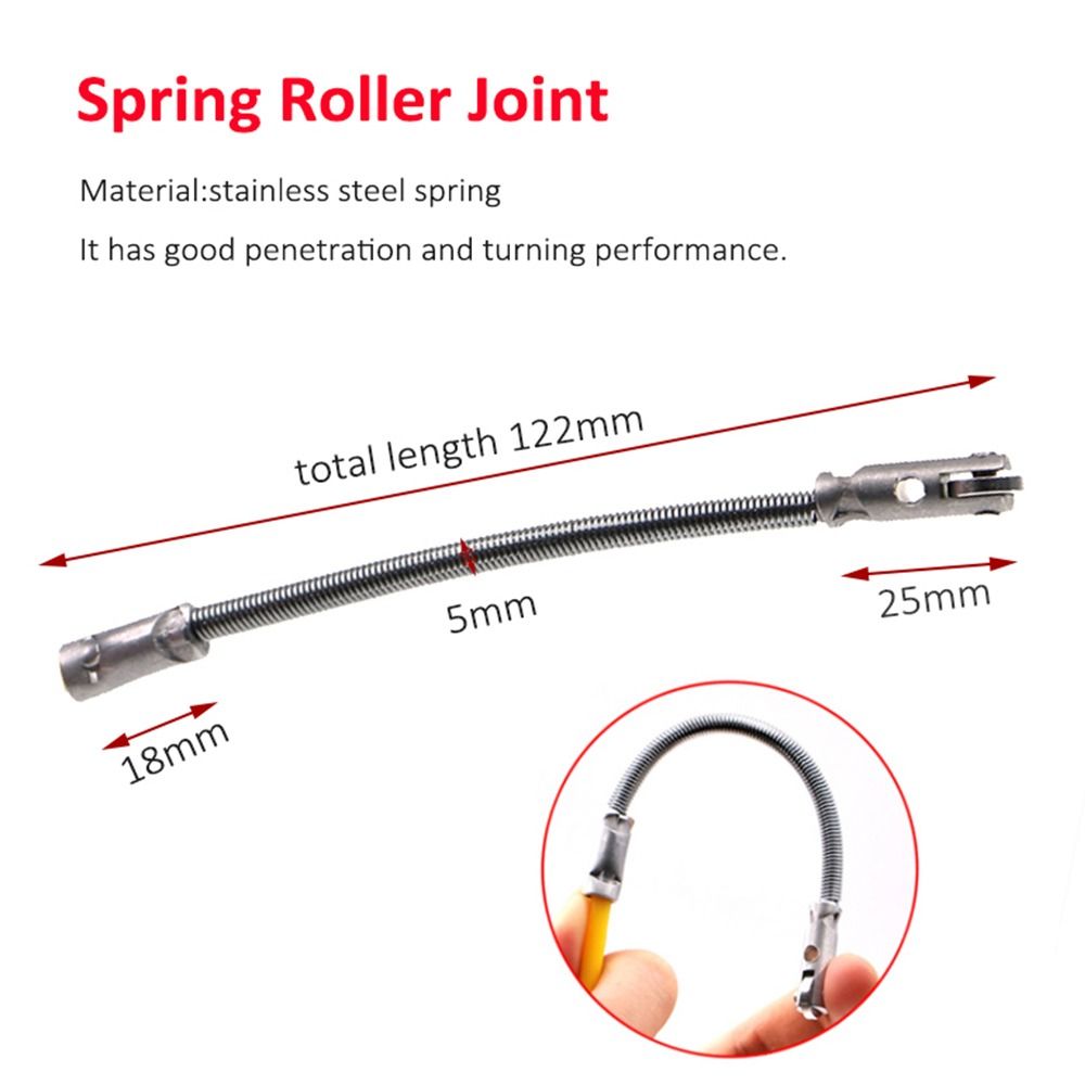 Voor Reparatie Snelle Hulpgereedschappen Automatische Draad Draad Draad Kabel Elastische Threader Fish Tape Leader Connector Kop