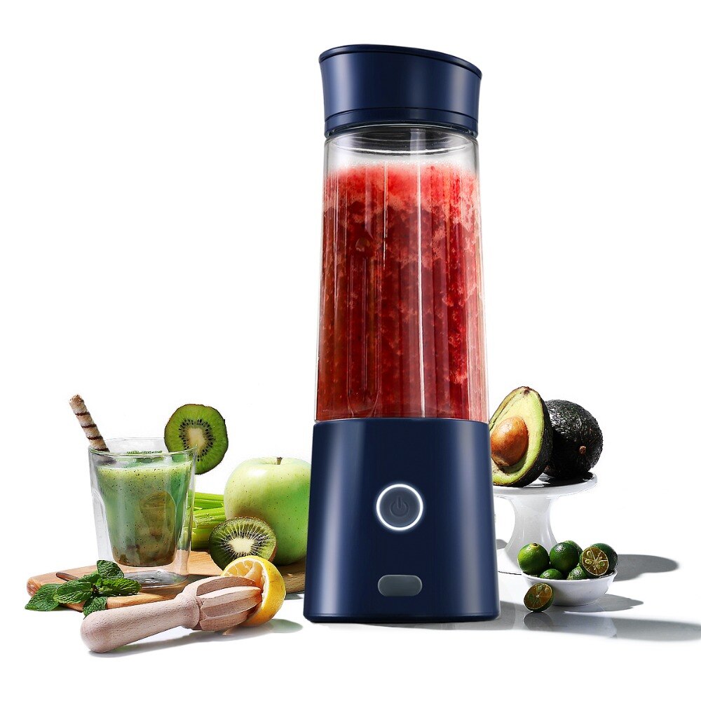 Frullatore Spremiagrumi Portatile De Purple Shake & Take - Ricondizionato Estetico - Foto 6