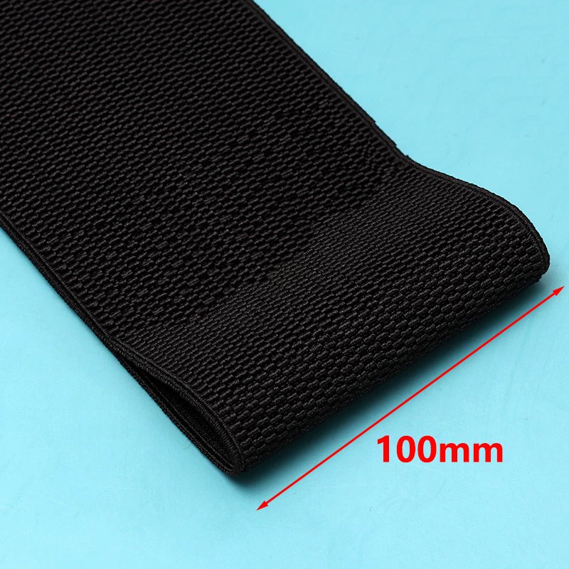 2/5M 25-100mm Schwarze Weiße Elastische Bänder Kleidung Bauch Näh-Gummiband Bekleidung Korsett Gürtel Dehnbares Band DIY-Material: Langweilig / 1 Millionen