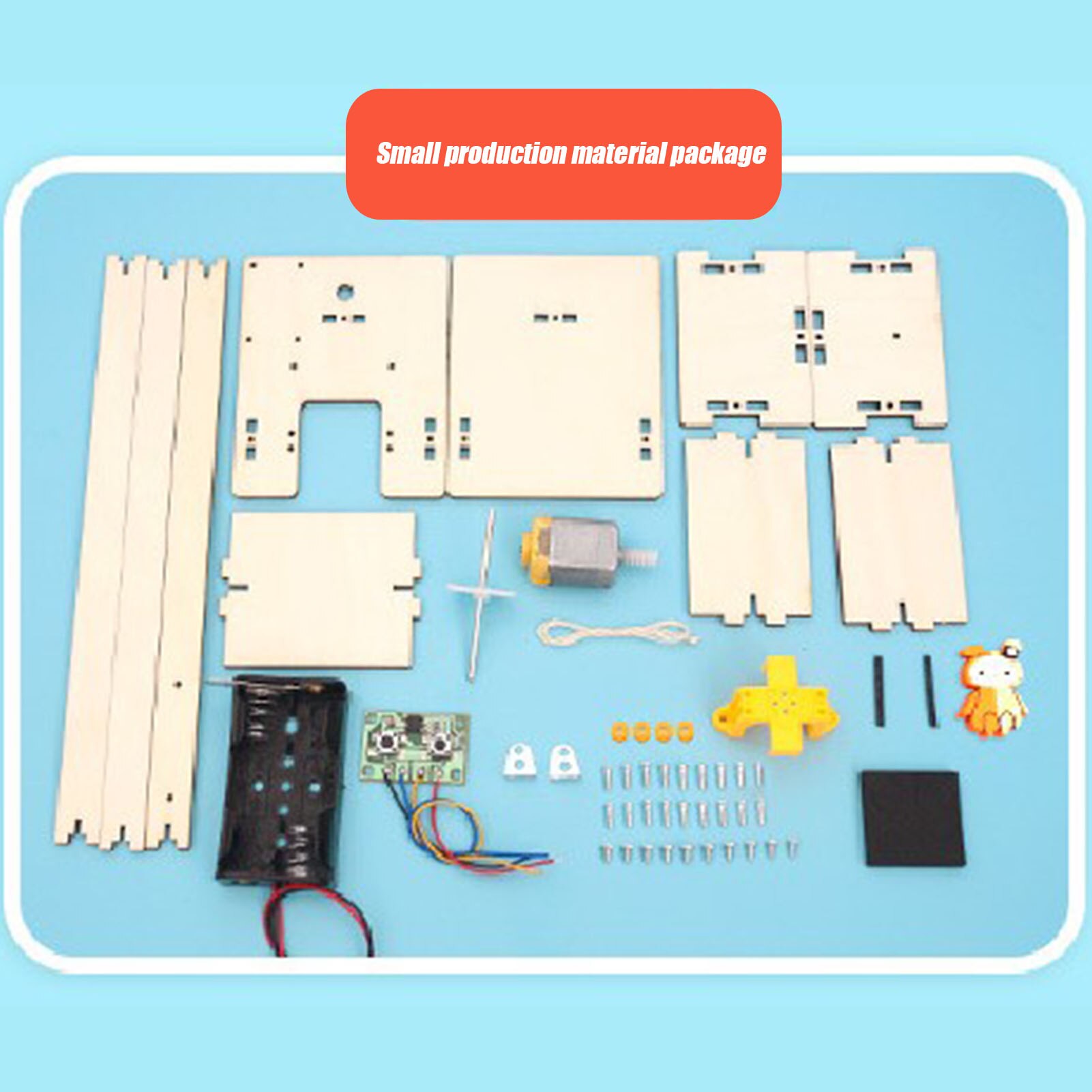 Diy Elektrische Lift Lift Model Kinderen Kinderen Speelgoed Wetenschap Experiment Puzzels Kits Creatieve Innovatie Onderwijs Voor School