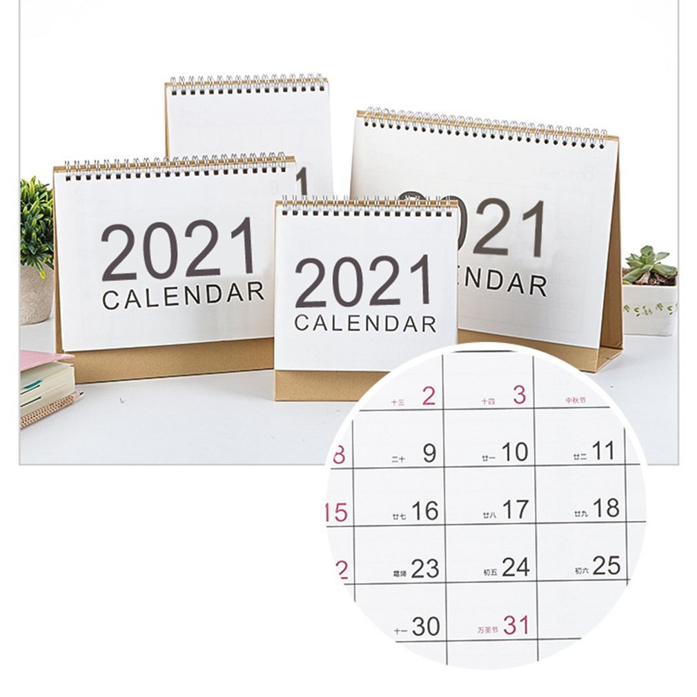 Simple Calendar Events Company Desktop Office Accessories Household Calendar Exquisite