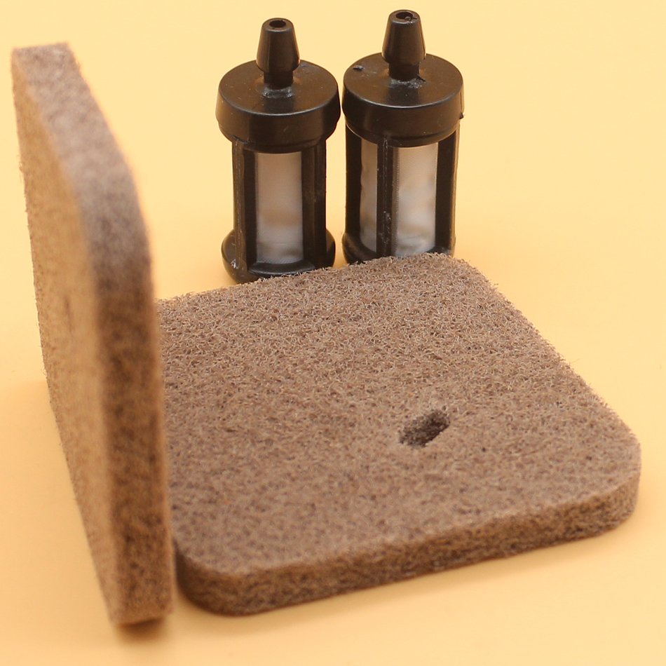 Filtre à AIR et carburant pour Stihl FS38 FS45 FS46 FS55 FS55R FS55RC HL45 HS45 FC55 KM55 KM55R tondeuse #4140-124-2800