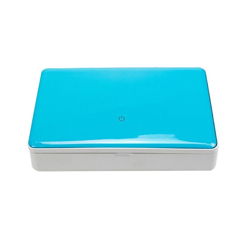 Touch Screen Sterilization Box UV Disinfection Case Holder Wireless Phone Charge: BL