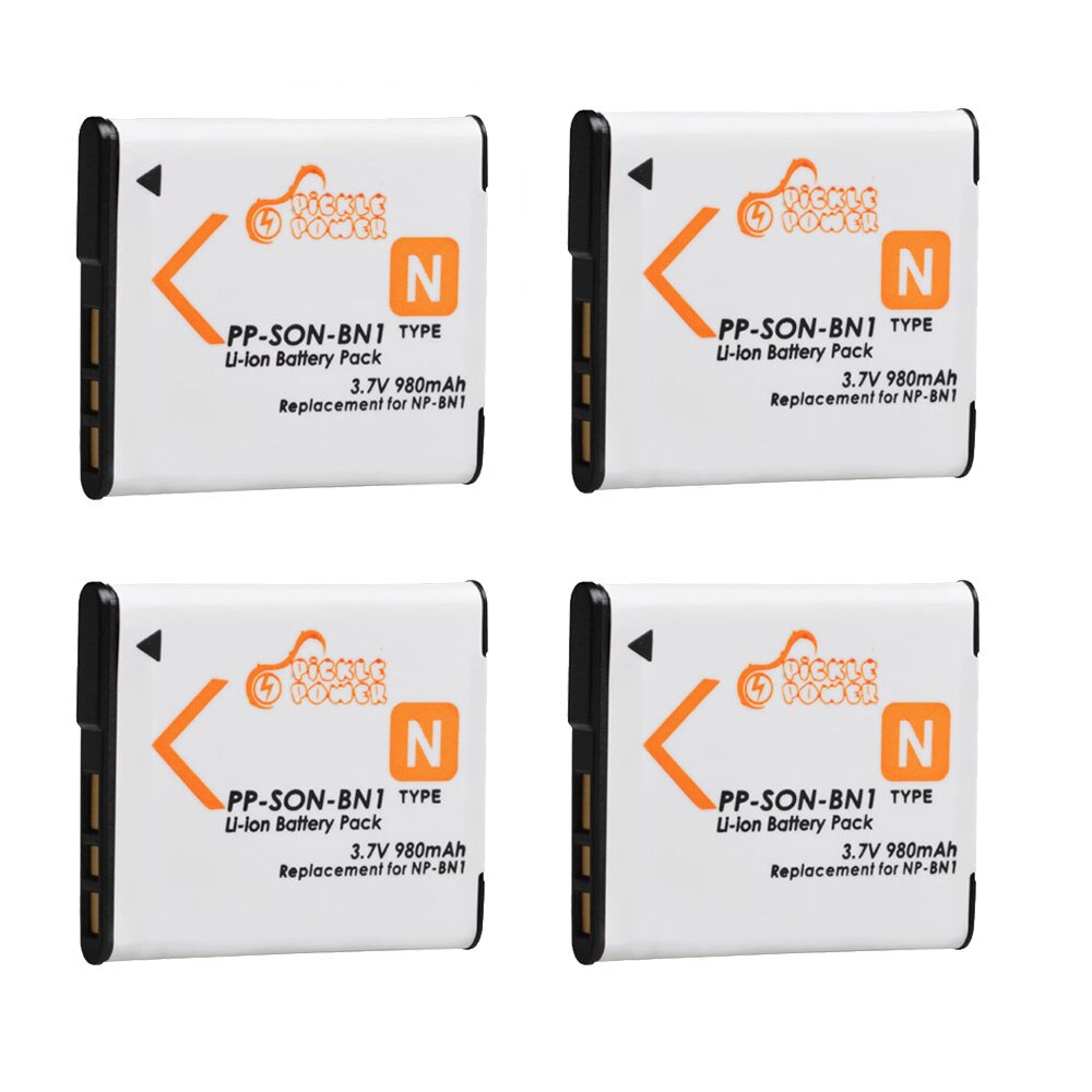 Np -bn1 np bn1 npbn 1 kamera batteri og lcd usb lader for sony  tx9 t99 wx5 wx100 tx7 tx5 wx5c w390 w380 w350 w620 w630 w670 tx100: 4 batterier