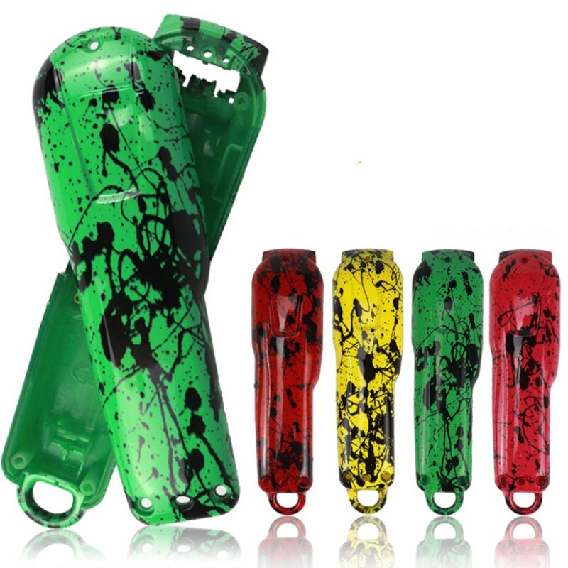 Voor wahl 8148/8591 kapper tondeuse accessoires inkjet camouflage tondeuse behuizing cover set