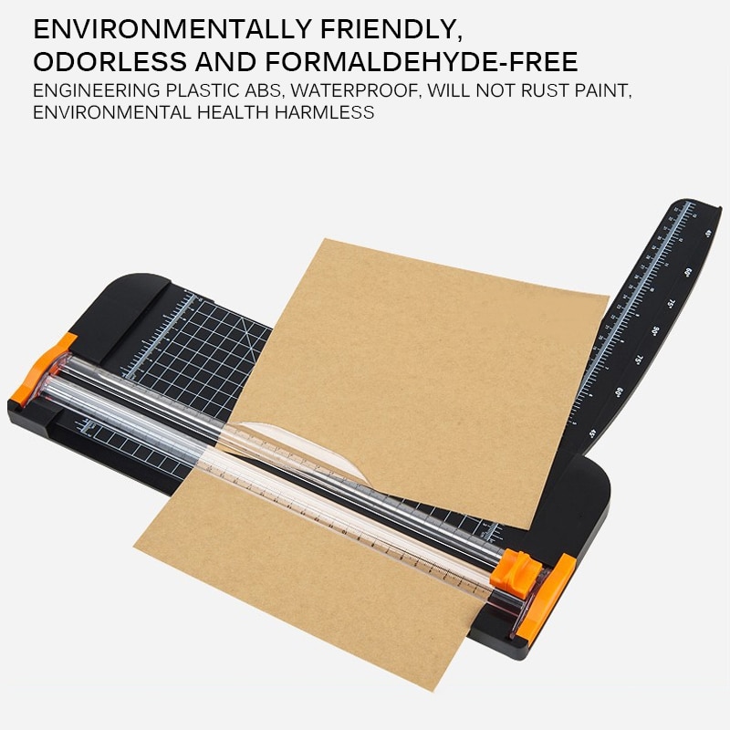 Precision A4 Paper Trimmer Cutters Guillotine Photo Cutter Cutting Mat With Pull-Out Ruler For Photo Paper Labels Cutting