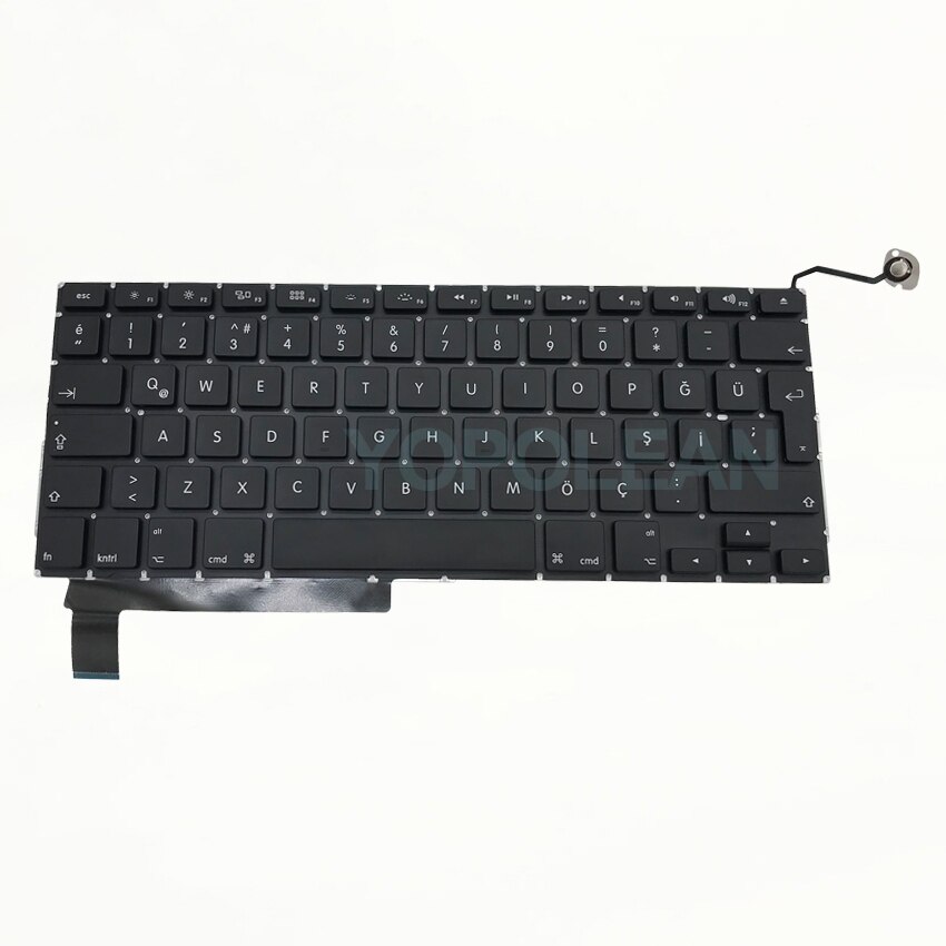 Turkey Keyboard For Macbook Pro Unibody 15" A1286 Turkish TK Years