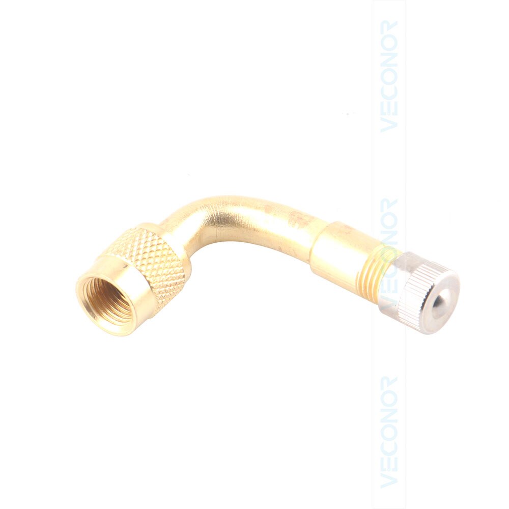 4Pcs Tire Valve Stem Extension With Adapter Copper Material