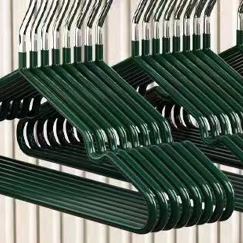 10 Children's Clothes Hangers Home Use Non-Slip Wardrobe Storage Baby Clothes Hangers Children's Stainless Steel Clothes Hangers