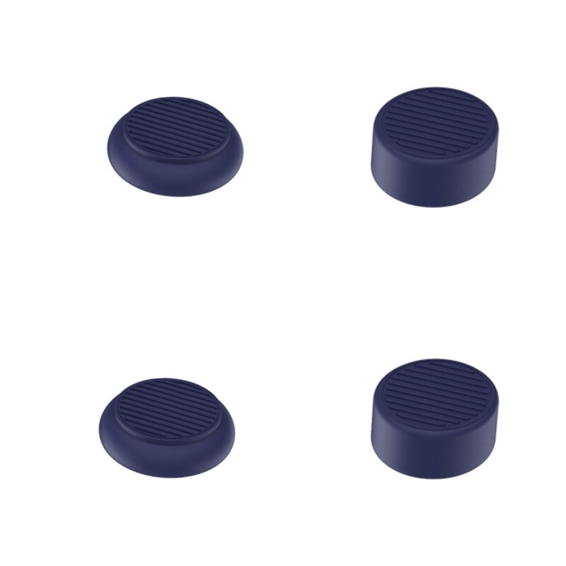 4 stück joystick-controller-daumengriff-abdeckungen für  ps5 playstation 5 -spielkonsolen-handstickgriffe-set: Blau