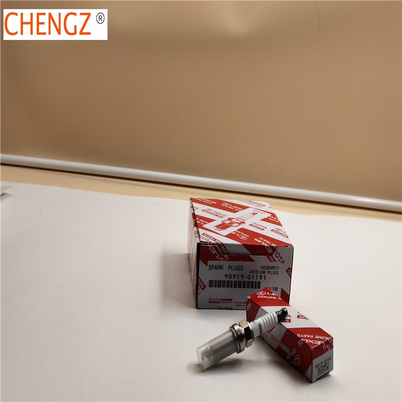Pack of 10pcs DENSO (3297) SPARK PLUGS SK20HR11 90919-01191 for-LEXUS 90919-01191,and for-TOYOTA 90048-51185