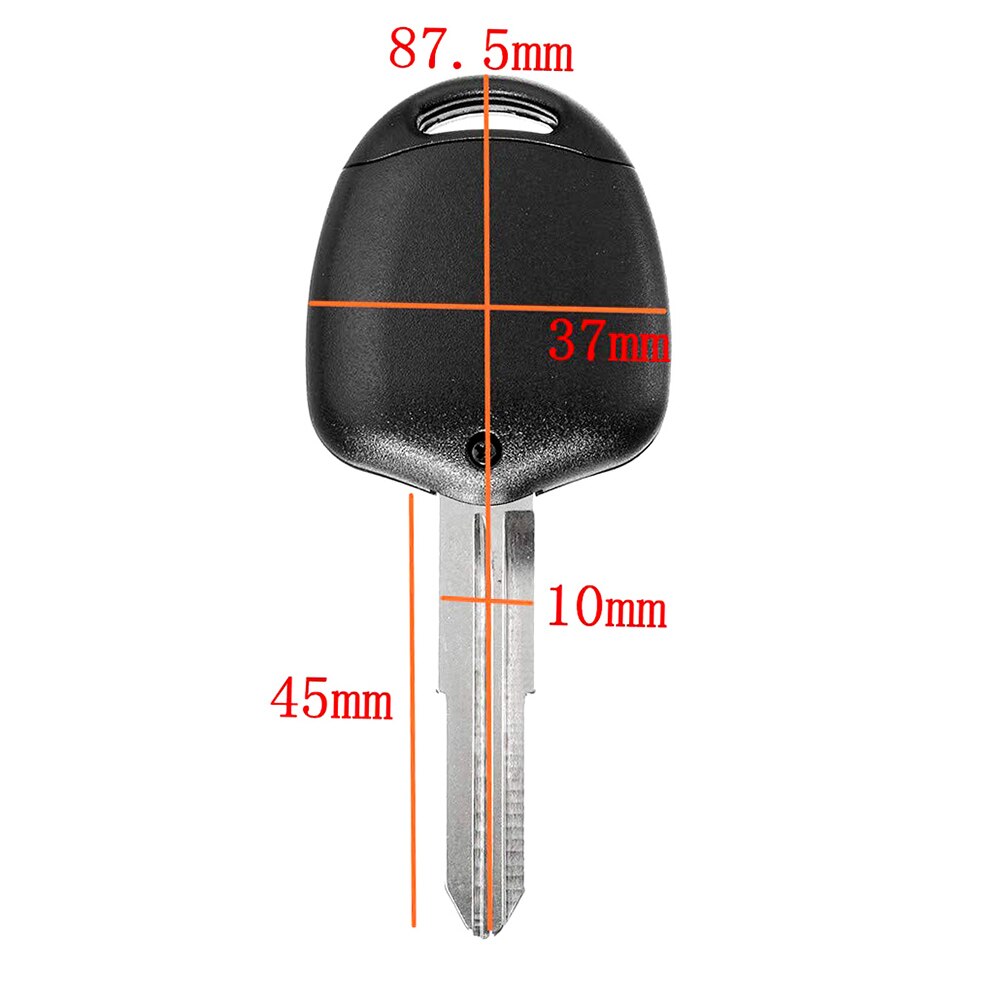 2 Button Remote Key Shell Case For Mitsubishi Lancer EVO CT9A VII VIII IX 18460030283