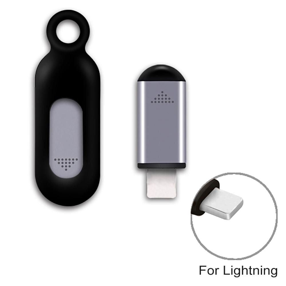 1PCS Infrared Mobile Phone Universal Remote Control For Iphone Lightning Interface Wireless Portable Remote Control: Tarnish