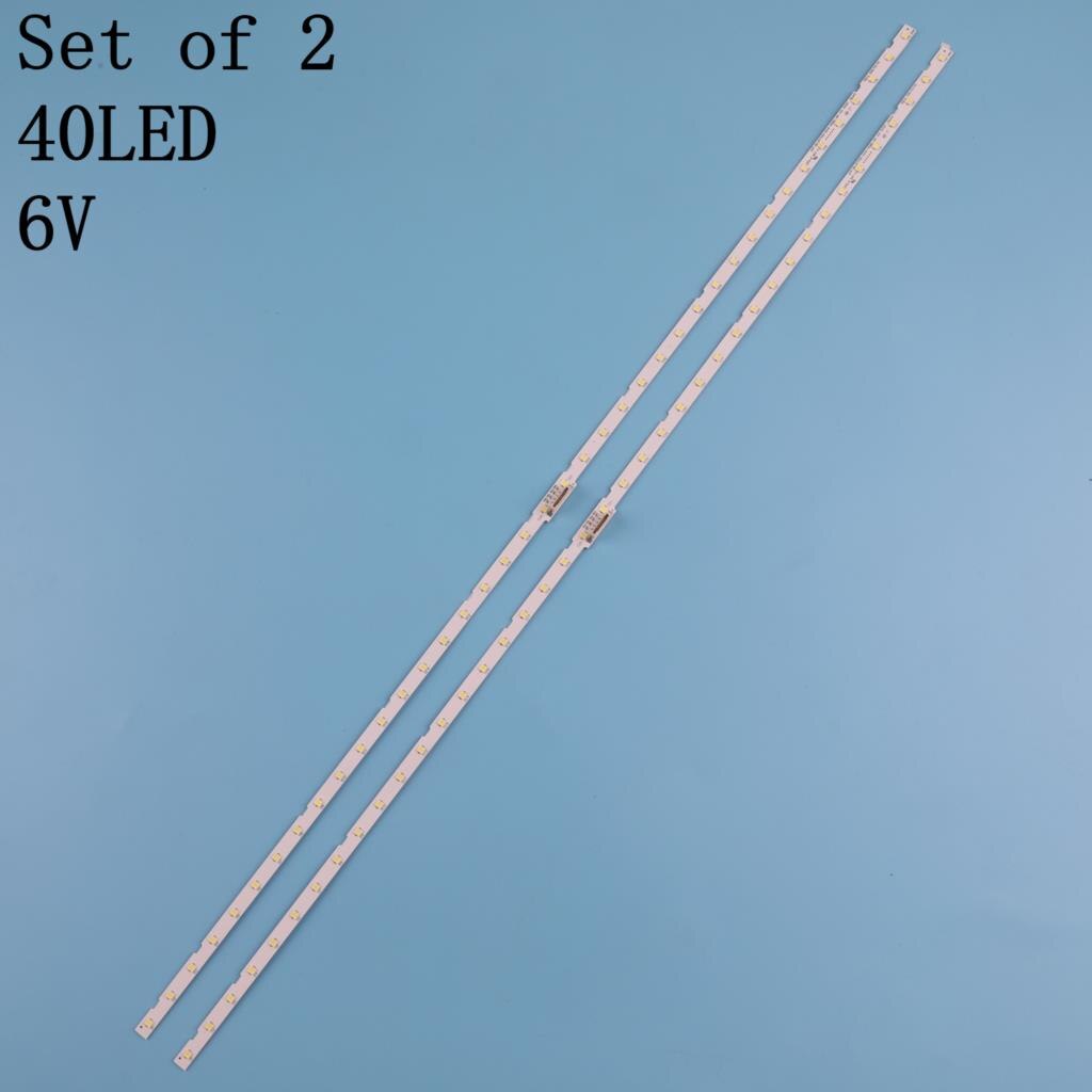 Led Backlight Strip 40 Led Voor Samsung 55 "Tv UN55NU7300F UE55NU7105 AOT_55_NU7300_NU7100 55NU710C BN96-45913A BN61-15485A