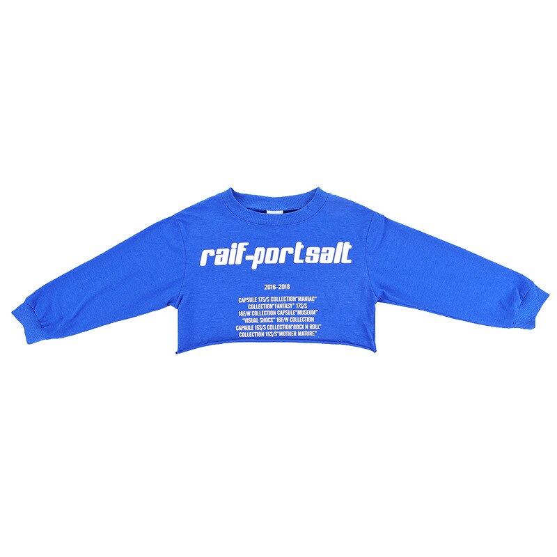 Mufeng 3-delige set hiphop danskleding voor kinderen, meisjes, crop top