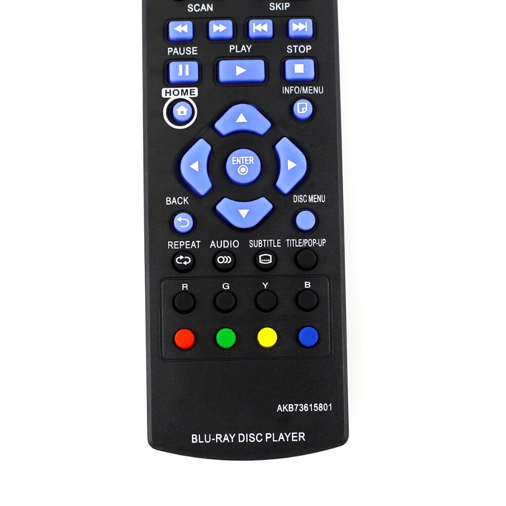 remote control Suitable for lg Blu-ray DVD player controller AKB73615801 BD660 BD560 BD550 BD670 BD570 620