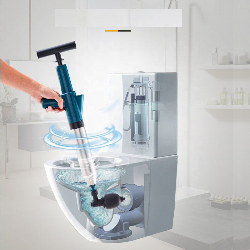 Puissant drague pneumatique pour égouts et toilettes, appareil de nettoyage de canalisations et d&#39;égouts à haute pression